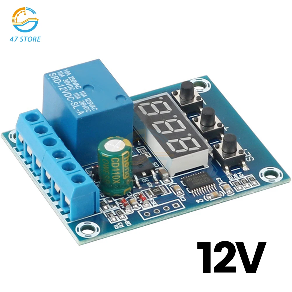 

контроль тока Модуль контроля цепи постоянного тока 9/12/24 В, модуль обнаружения напряжения, диапазон обнаружения выходного напряжения реле 0-99,9 В, защита от перенапряжения