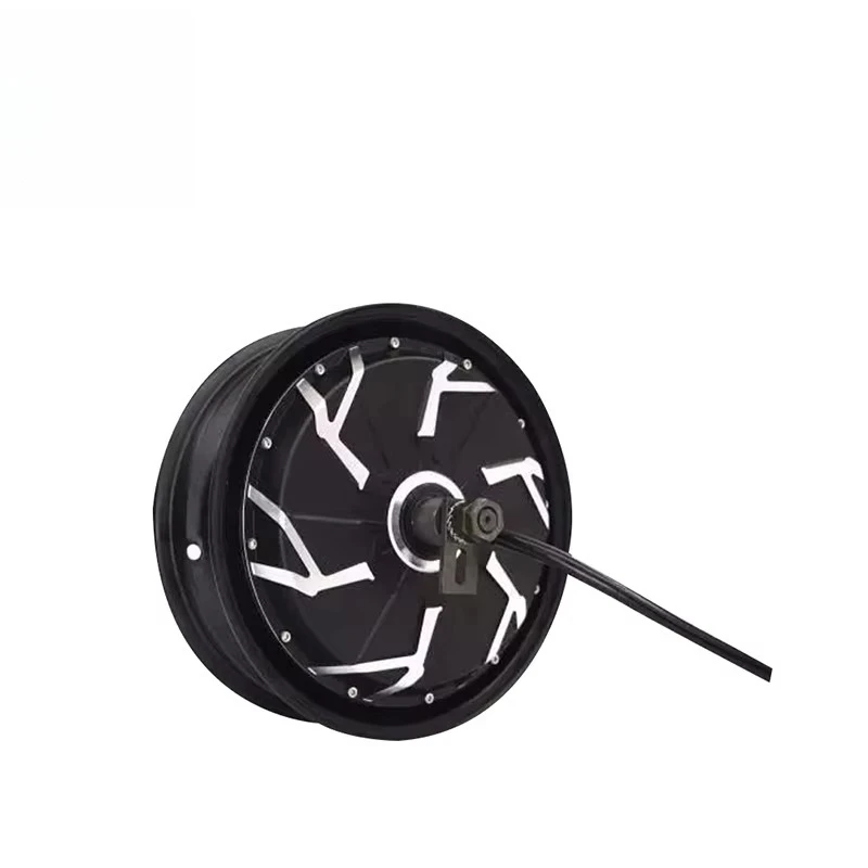 Фото Электродвигатель QS Motor 12 дюймов 5000 Вт V4 72 В 100 км/ч BLDC для электросамоката №1