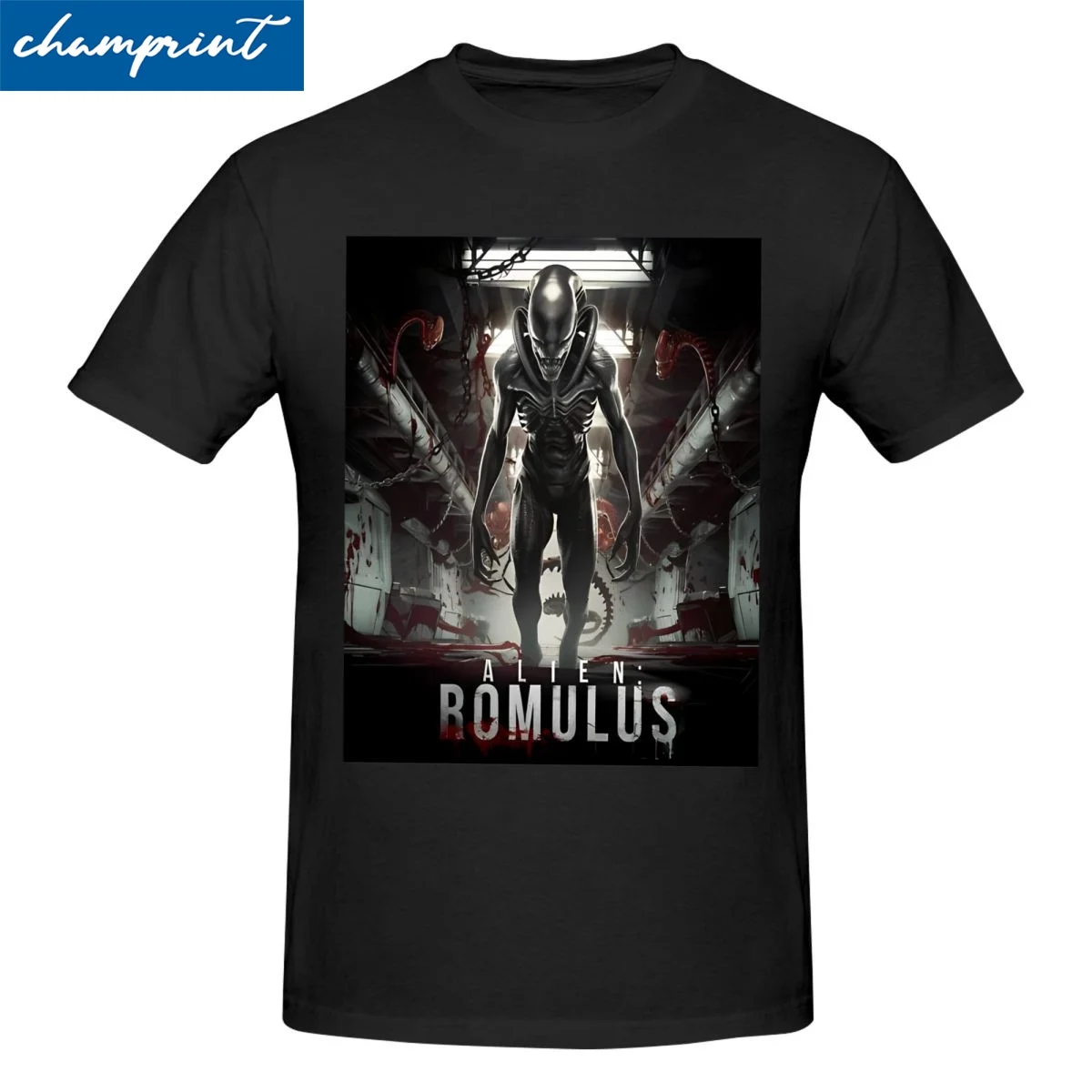 Alien Romulus Xenomorph Unleashed футболки для мужчин и женщин удивительная хлопковая футболка