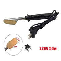 wholesales new smoothing iron for car bumper repair hot stapler 220v eu plug leather ironing tool electric soldering iron