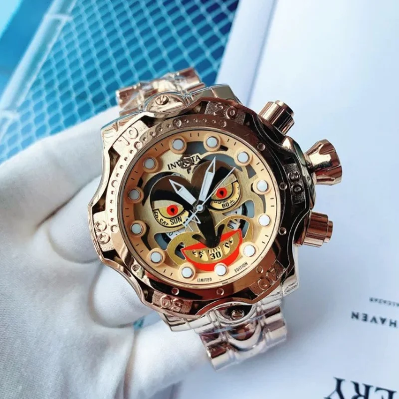 

Authentic Luxury INVICTA WATCH Brand Couple Quartz Watches Four Seasons Men Women Wristwatch For Gift-Giving Business Shopping