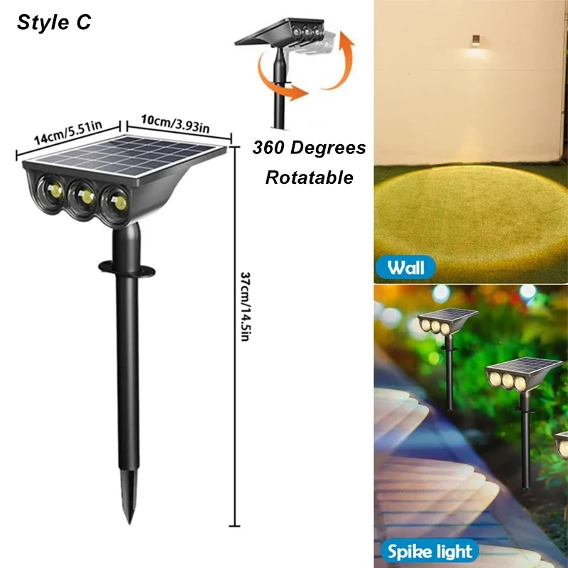 

Светодиодный солнечный светильник XINGZHIRAOE теплый свет