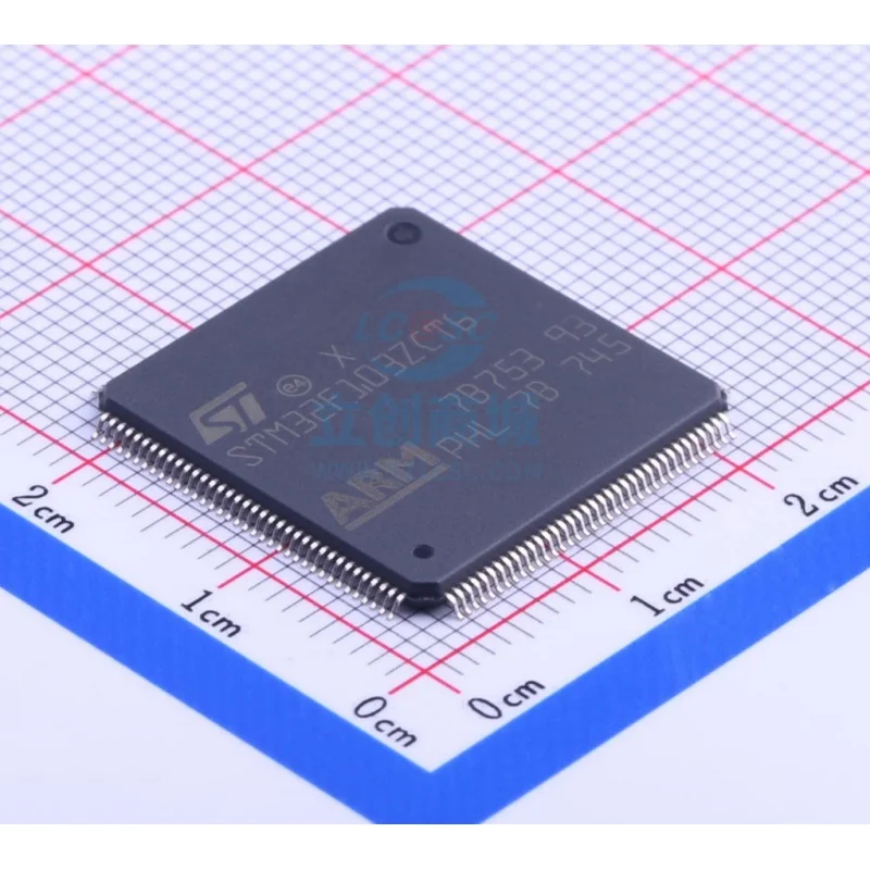 

Флэш-память STM32F103ZCT6 посылка LQFP-144 ARM 72MHz: 256K @ x8bit RAM: 48KB MCU (MCU/MPU/SOC)