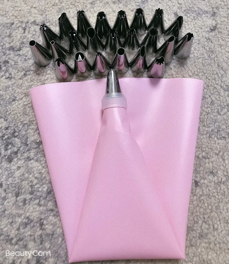 

Набор кондитерских мешков WBBOOMING из нержавеющей стали 26 шт