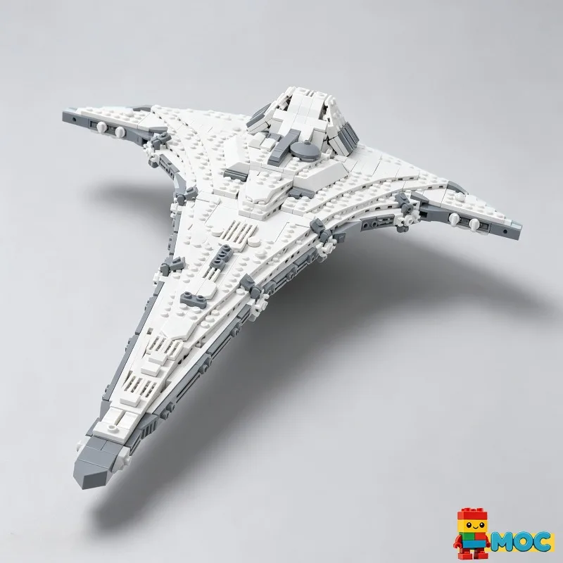 Конструктор MOC «Космический корабль Судьбы» для исследования межзвездных пространств, 965 деталей, научно-фантастическая серия, развивающий подарок на День рождения и Рождество (art.: 3920db44952b2) - 3920db44952b2