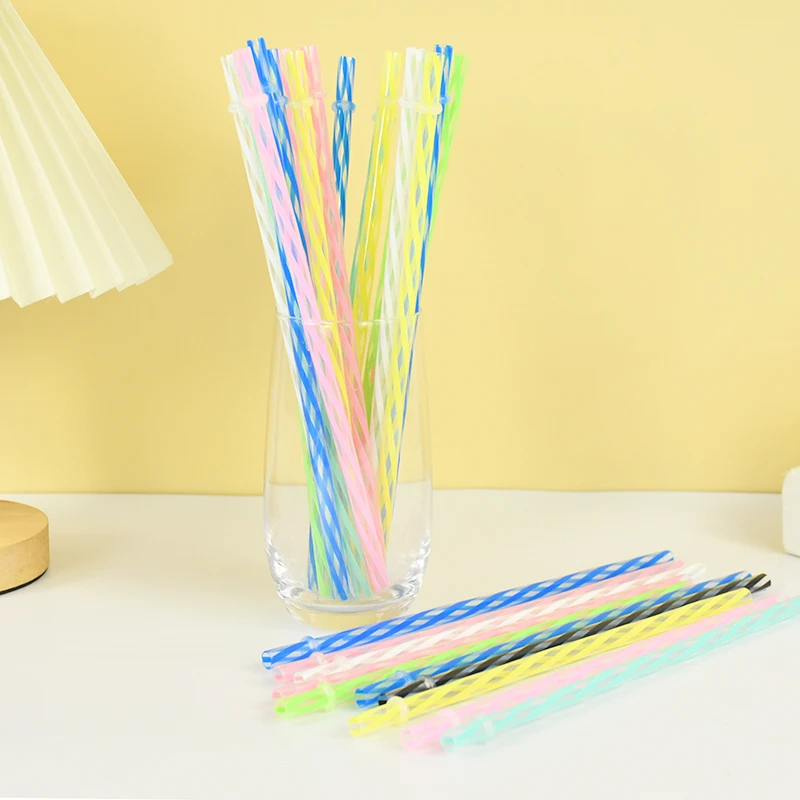 25 шт. разноцветные спиральные полосы жесткая полипропиленовая пластиковая