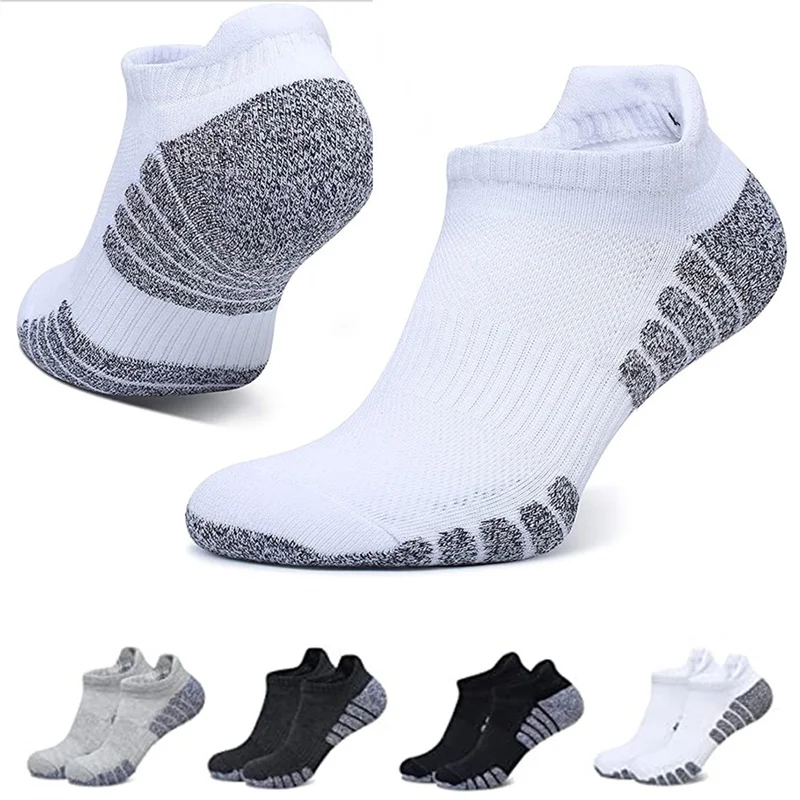 

1 Pair Men Sports Towel Thick Basketball Sock Winter Warm Cotton Athletic Ankle Socks Basketball Socks Breathable Wicking Socks