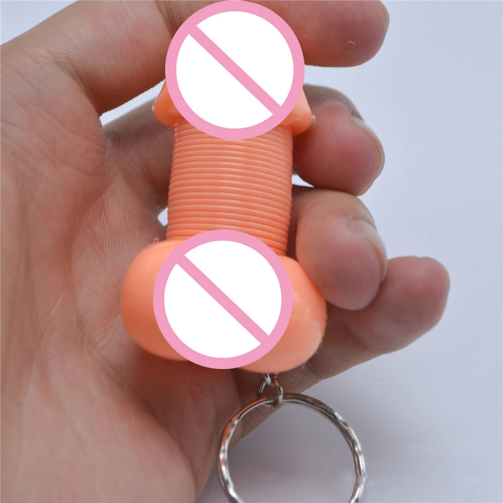 Забавная игрушка-брелок смешной половой член для мальчишвечерние реквизит шуток