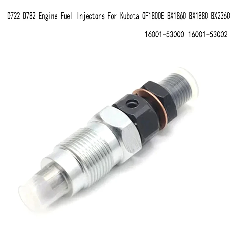 Топливные форсунки двигателя D782 для Kubota GF1800E BX1860 BX1880 BX2360 16001-53000 16001-53002
