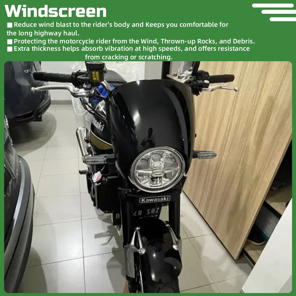 Z900RS передний ветрозащитный экран воздушные дефлекторы для Kawasaki Z900 RS Cafe ABS SE 2018-2024