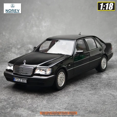 NOREV Статический автомобиль S600 W140 1/18