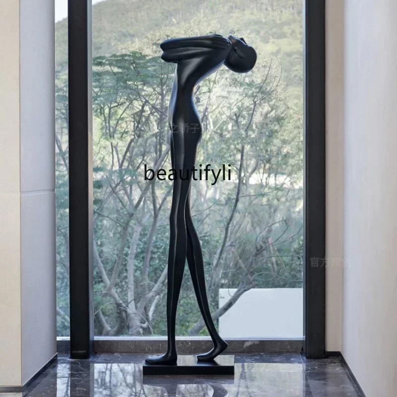 LBX Художественная скульптура Торшер Гостиная Креативное абстрактное украшение