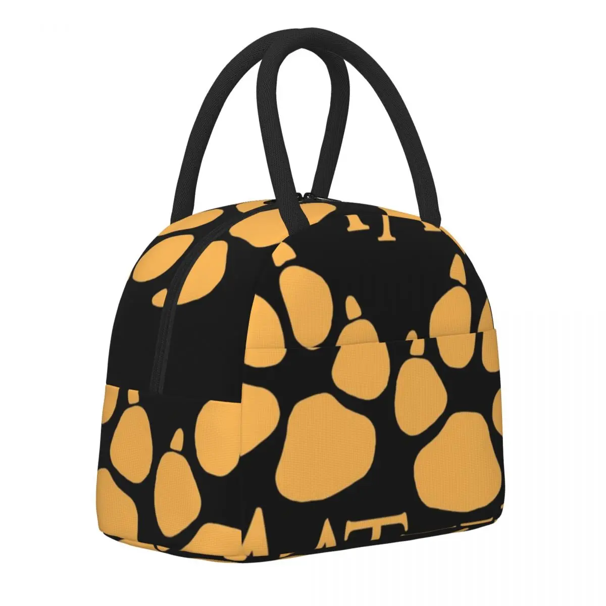 

ALL PAWS MATTER Dog PAW Lunch Bag For Unisex Animal Print Lunch Box Fun School Cooler Bag Convenient Oxford Thermal Lunch Bags