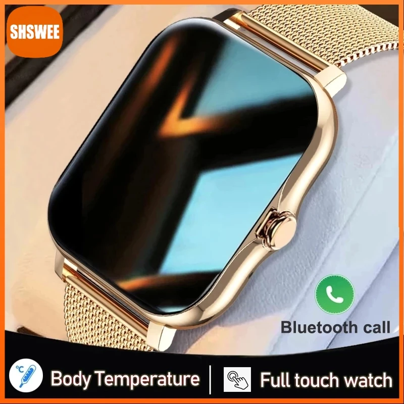 

Smart Watch Men Color Screen Full Touch Fitness Tracker Bluetooth Call Smart Clock Ladies Smartwatch Women For Xiaomi Huawei