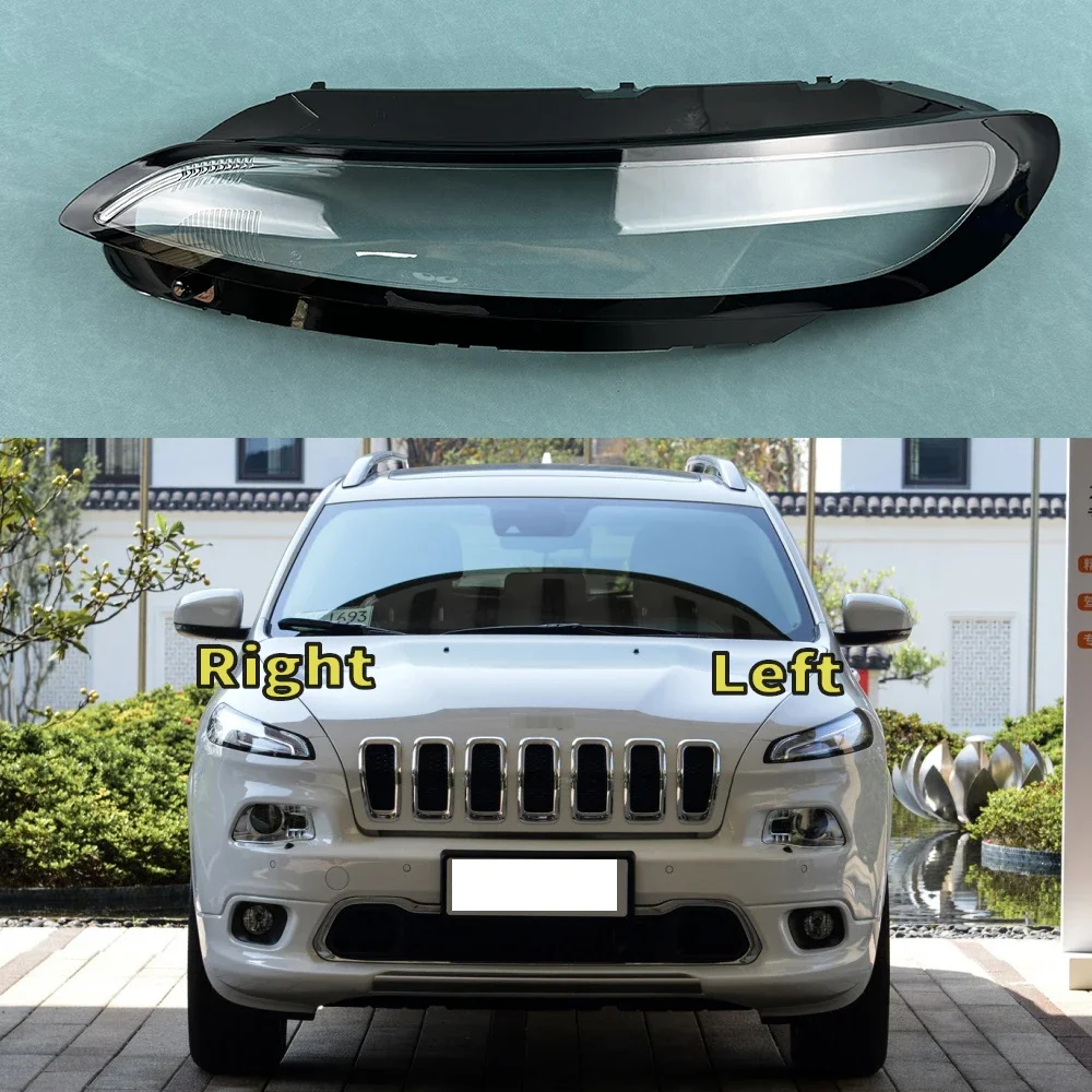 Замена оригинальных линз из плексигласа для Jeep Cherokee 2016-2018 дневные ходовые огни