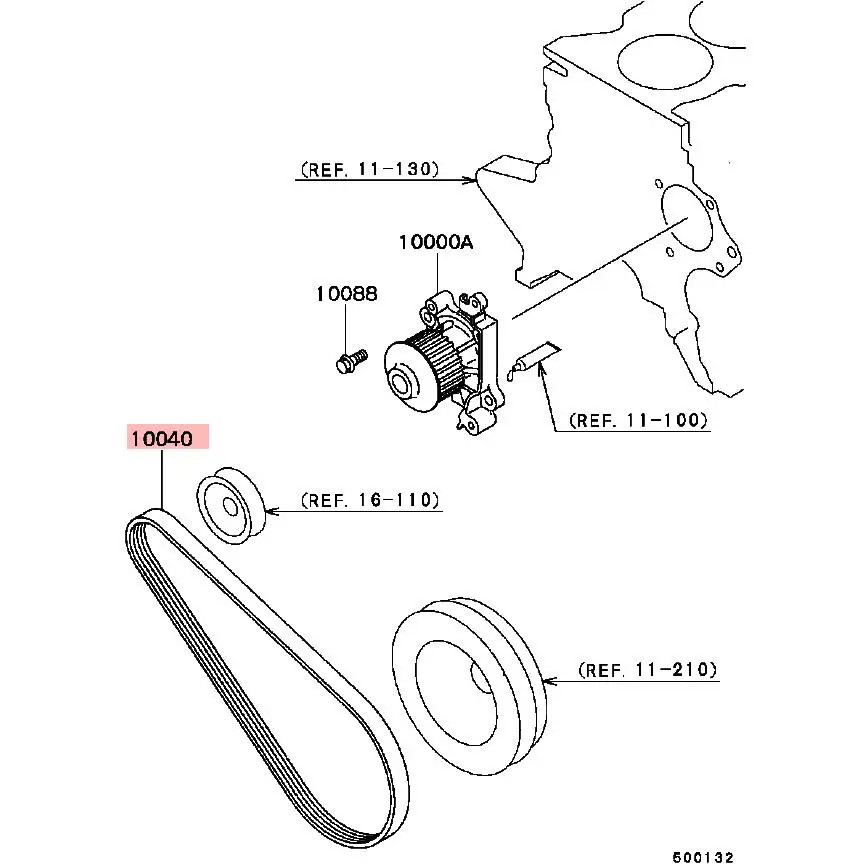 

Другое приводное устройство переменного тока для Mitsubishi Pajero Montero Pinin H67 H76 H77 MD312400