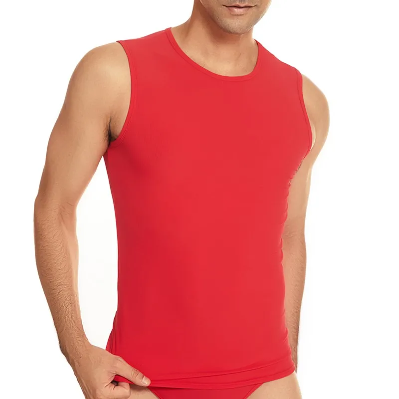 

Мужская дышащая эластичная майка, Спортивная футболка для тренажерного зала, мужская повседневная футболка без рукавов, одежда для сна, сек...