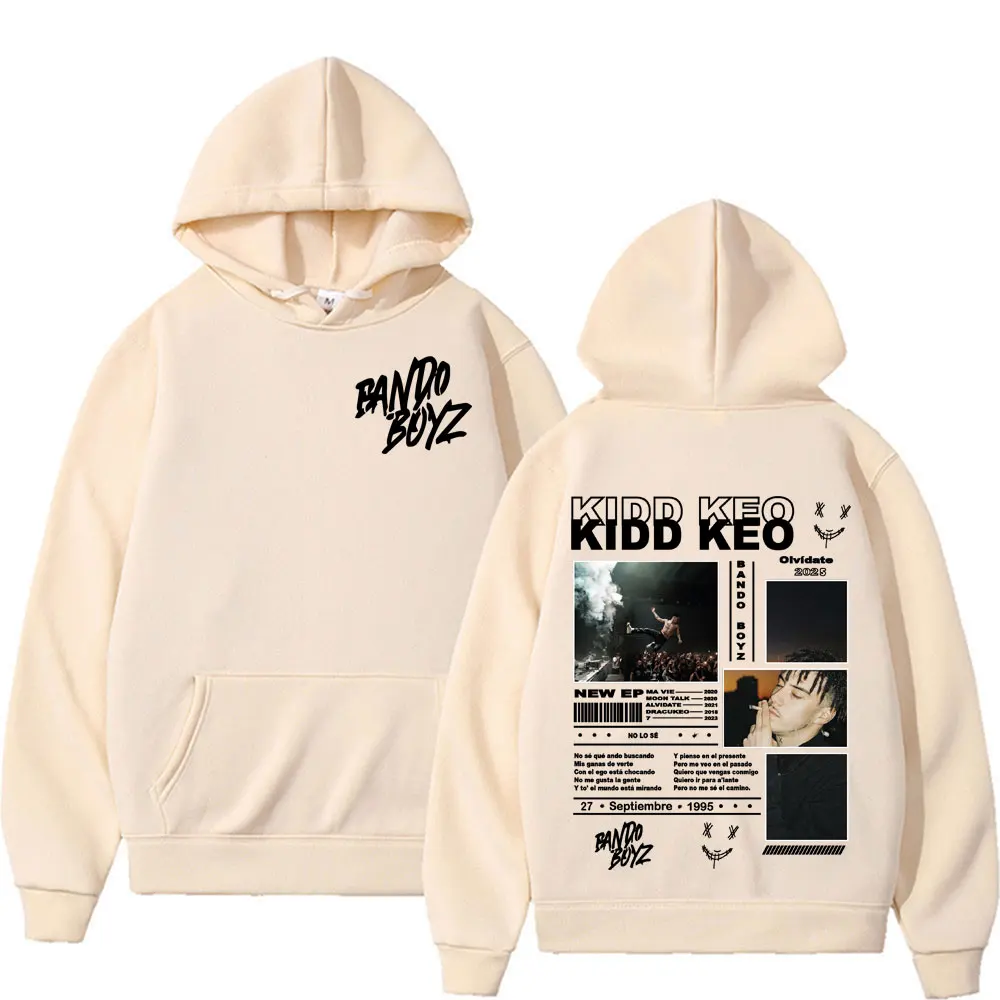 Рэпер Kidd Keo Bando Boyz Tour Merch толстовки для мужчин и женщин винтажная готическая