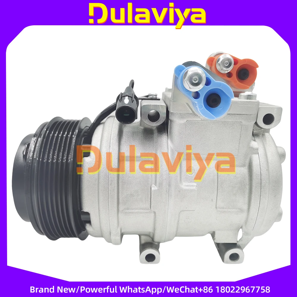 Фото ДЛЯ DF17 Компрессор кондиционера SsangYong Actyon 2.0L 2.3L 2005-2010 Kyron 2.0L 2.7L 2012 6652300511 66523-00311 JP003392 №1