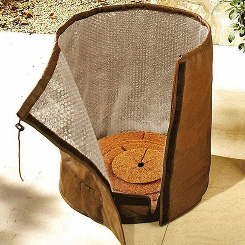 Зимняя Герметичная сумка для растений в горшке теплая сосков цветочный горшок