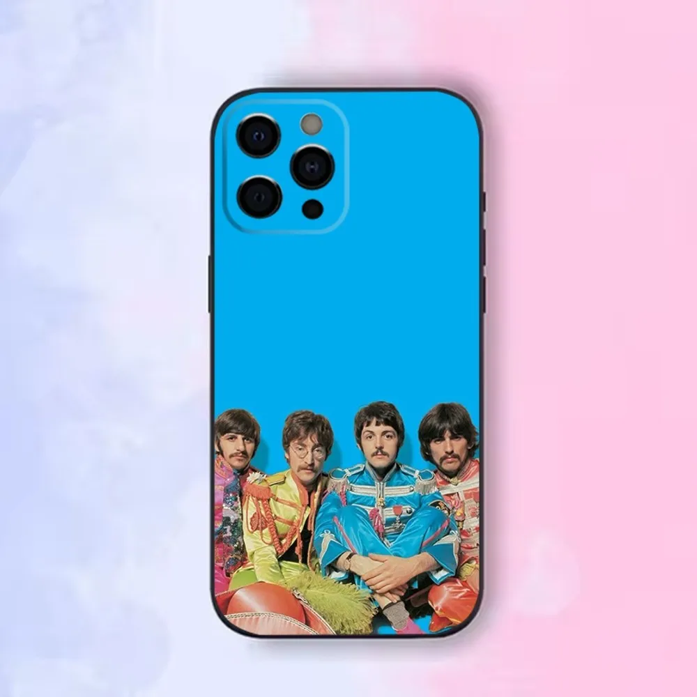 Чехол для телефона Band T-The-B-BeatlesS-S iPhone 16 15 14 13 12 Mini 11 Pro XR X XS MAX 7 8 Plus силиконовый чехол