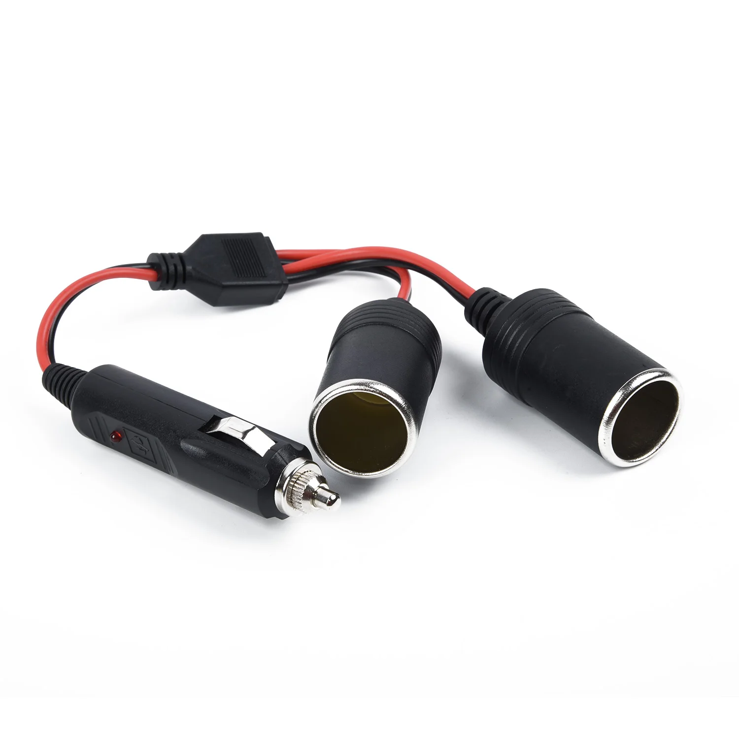 

1x Auto Power Dual Car Cigarette Lighter Socket Plug Adapter Charger Splitter N
