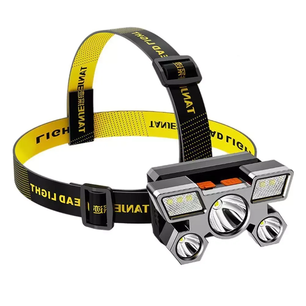 

Portable LED Headlight USB Rechargeable 350LM COB Camping Headlamp Head Horch USB Rechargeable Head Lamp for Camping