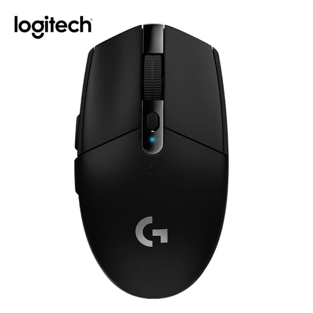 

Беспроводная игровая мышь Logitech G304 для ПК, геймеров, 12000DPI, с сенсором Hero, RGB, Usb для ноутбука, механическая кнопка, бесплатная доставка