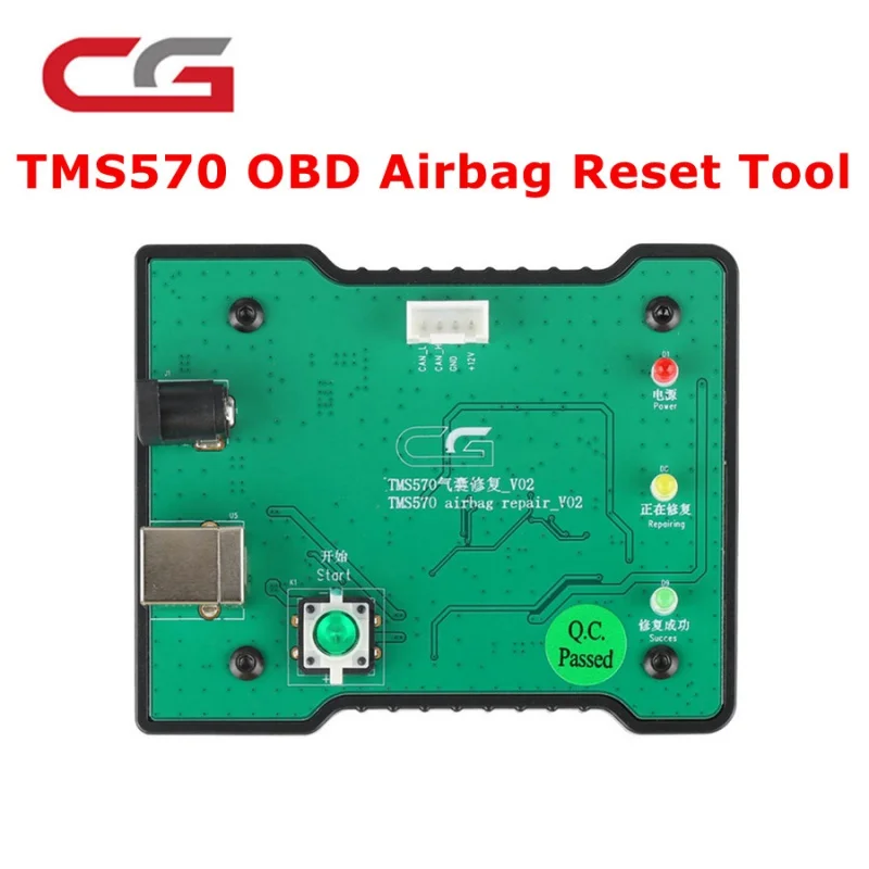 

Инструмент сброса подушки безопасности CG TMS570 OBD очищает память столкновения без сварки, не открывая крышку для Volvo