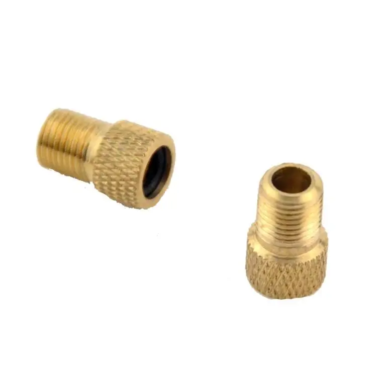 Конвертер адаптера клапана из латунного Преста/Склаверанда/Французского клапана в Шрадер/американский FV AV трубку аксессуары велосипеда.