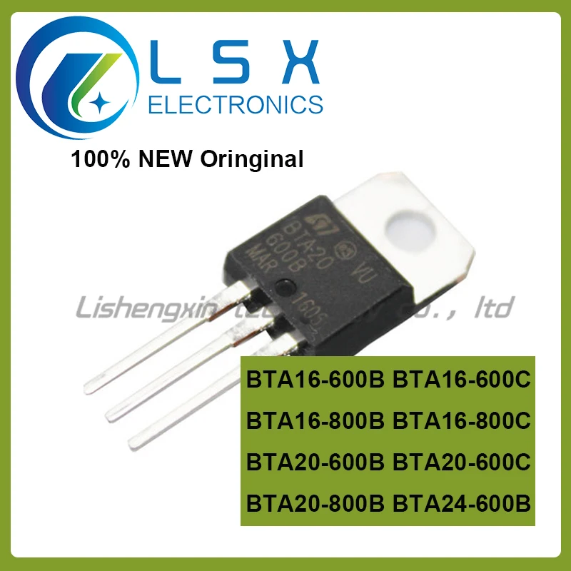 Новинка/10 шт. BTA16 BTA20 BTA24 -600B -600C -800B -800C TO220 оригинал в наличии