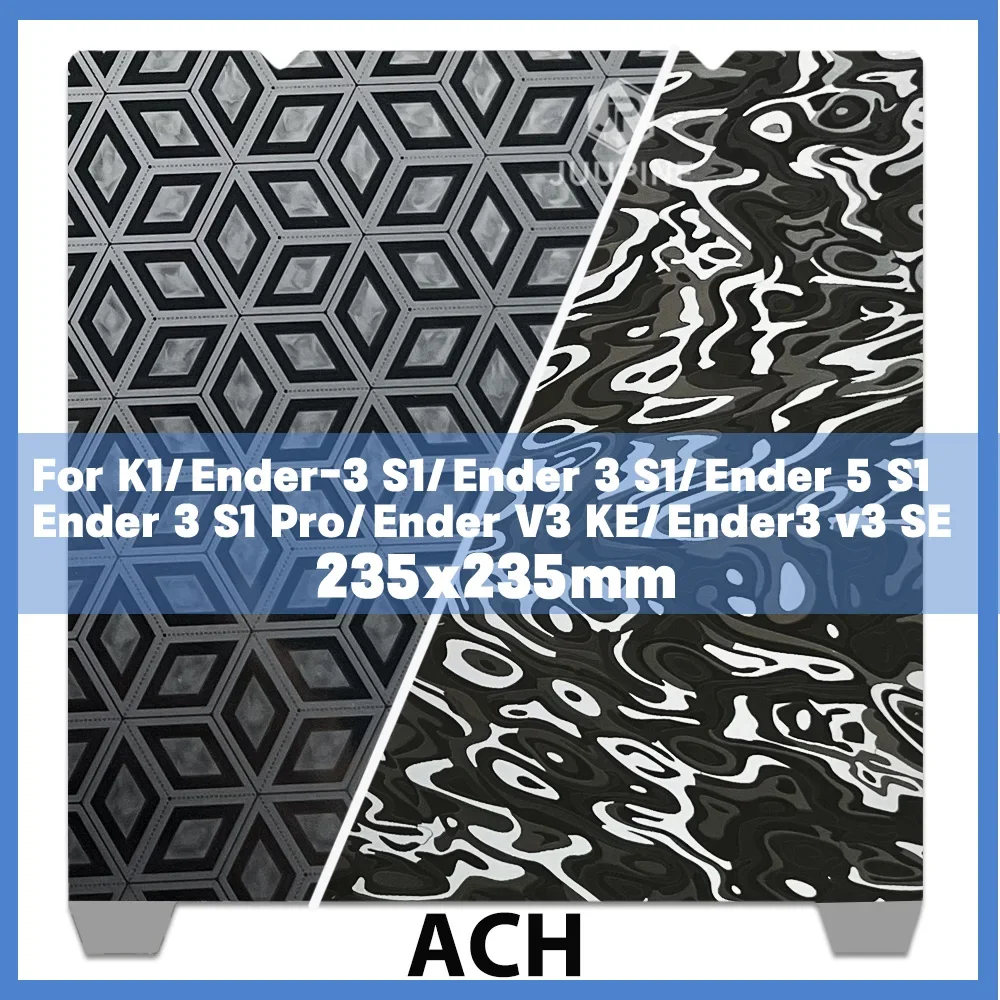 Для Creality K1 обновленные детали 235x235 мм встроенная пластина ACH K1c аксессуары для