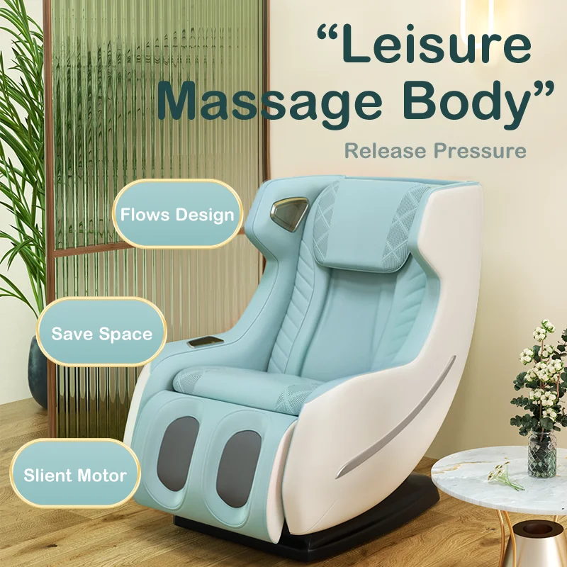 Luxe Elektrische Leisure Massage Stoel Zero Gravity Intelligente Многофункциональный Bluetooth Muziek U-Vormig Kussen + s для