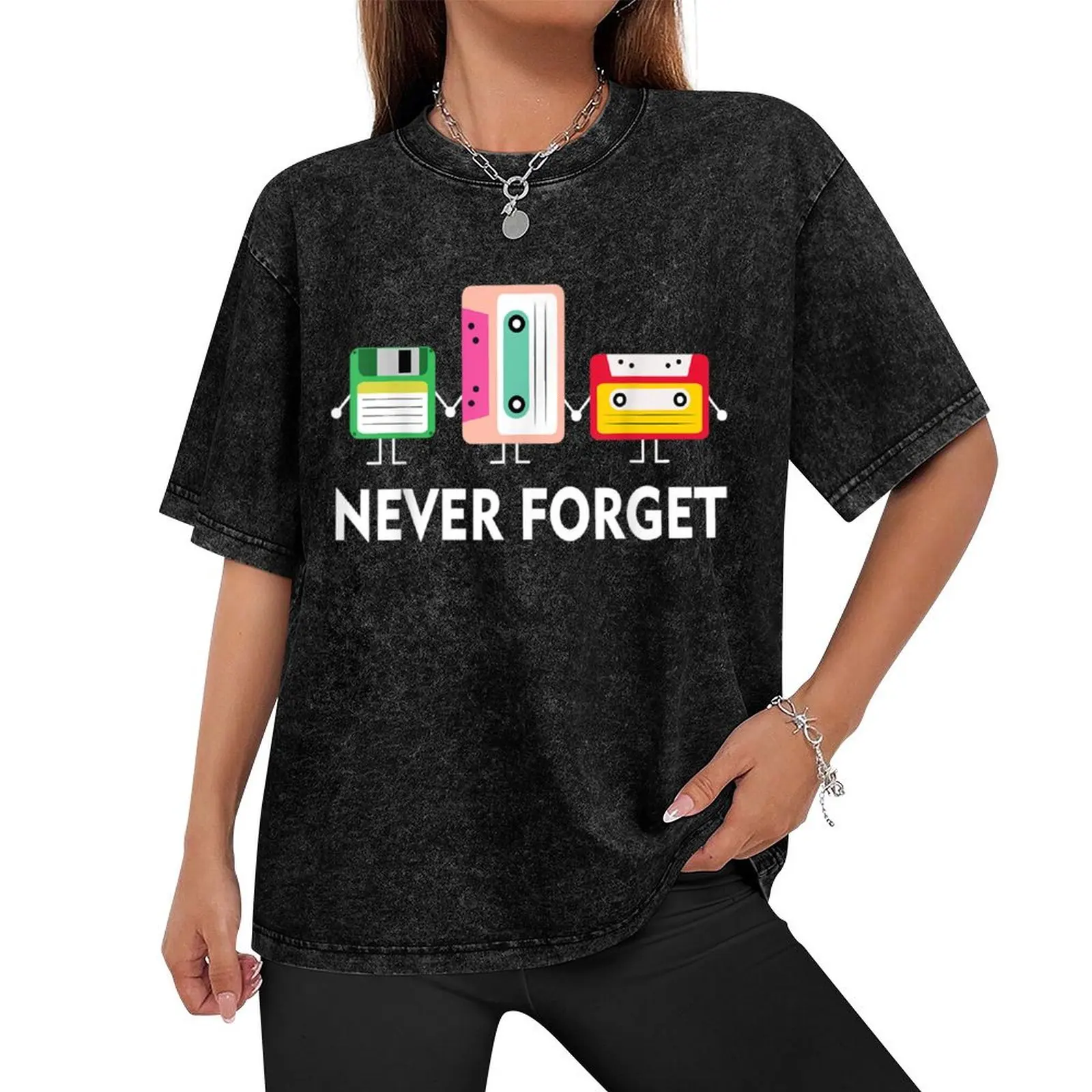 Футболка FUNNY TECH Never forget хлопковая мужская