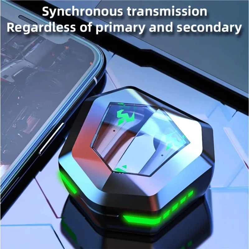 

Bluetooth-гарнитура игровая Беспроводная с микрофоном и затычками для наушников