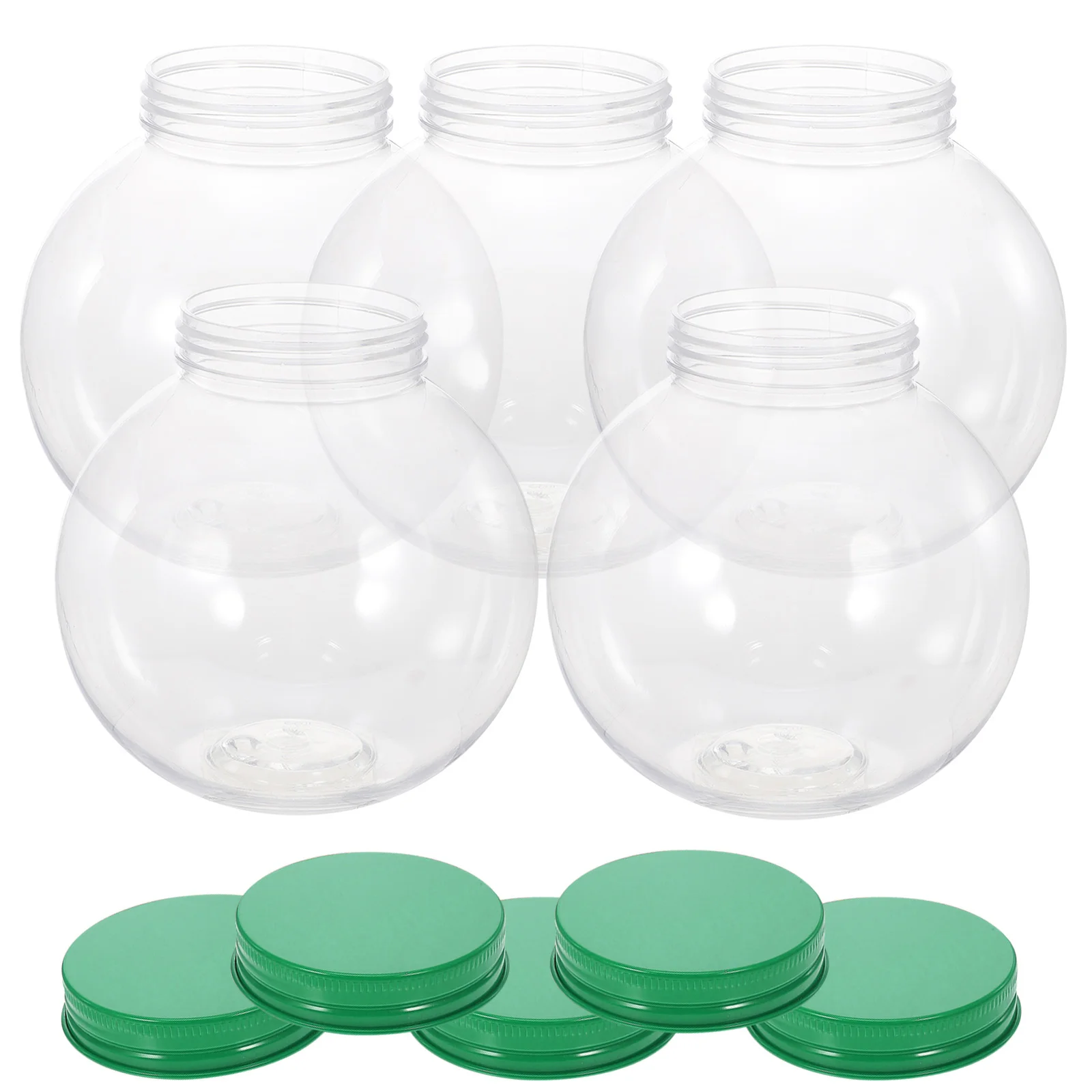 

Christmas Candy Jar Juice Bottles Party Treats Packaging Beverage Storage Drinks