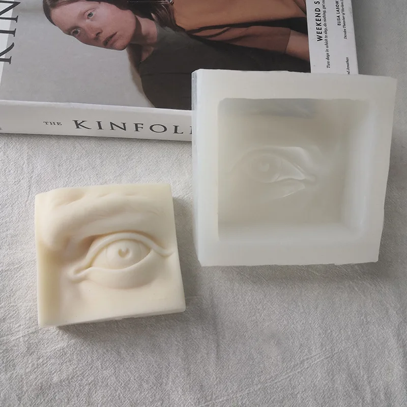 

Eyes Ears Mouth Nose Candle Silicone Mold For Festive And Romantic Decoration Gypsum form Homemade Handicraft Gift Making Tool