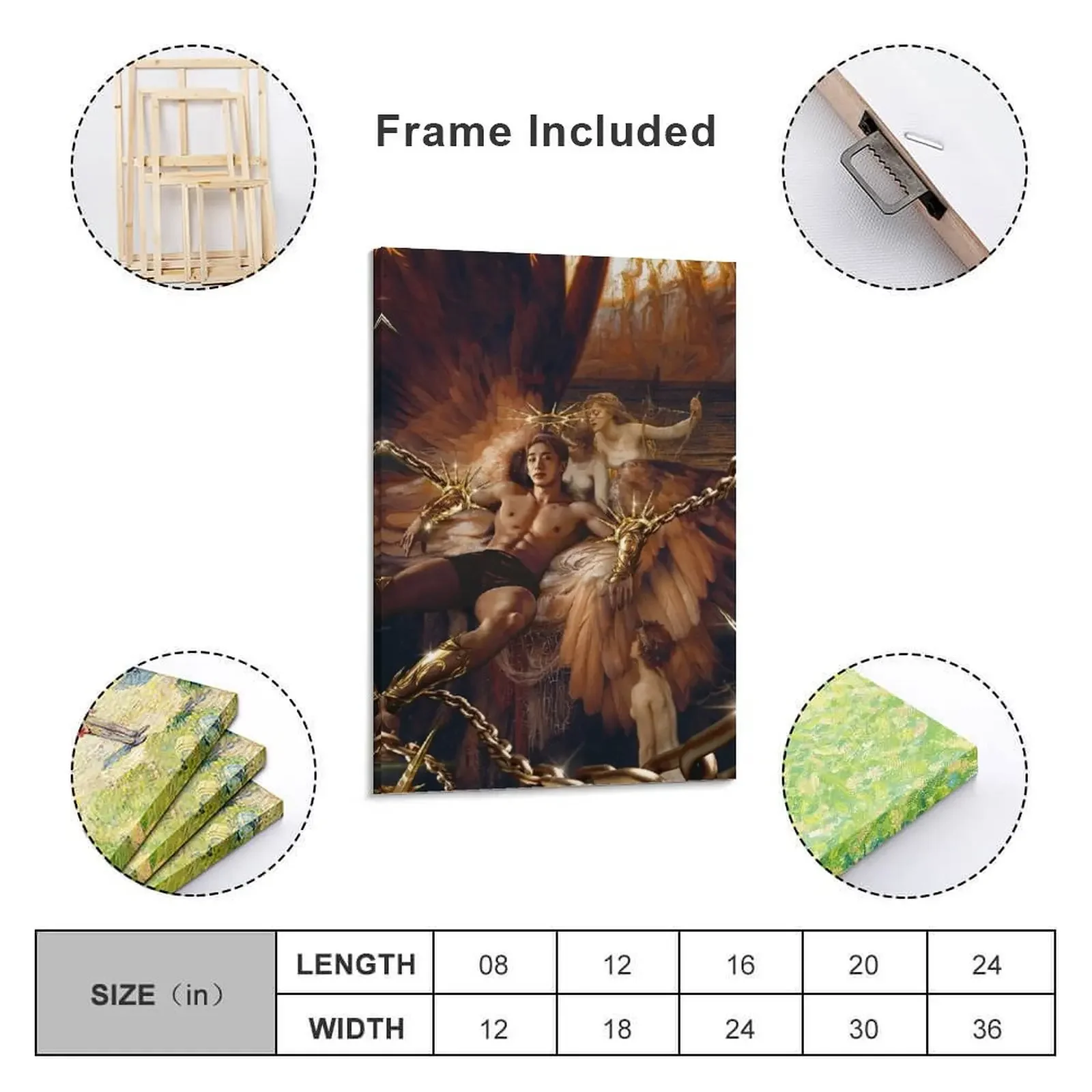 IKARUS Холст Картина Украшения Картины на холсте для гостиной украшения дома