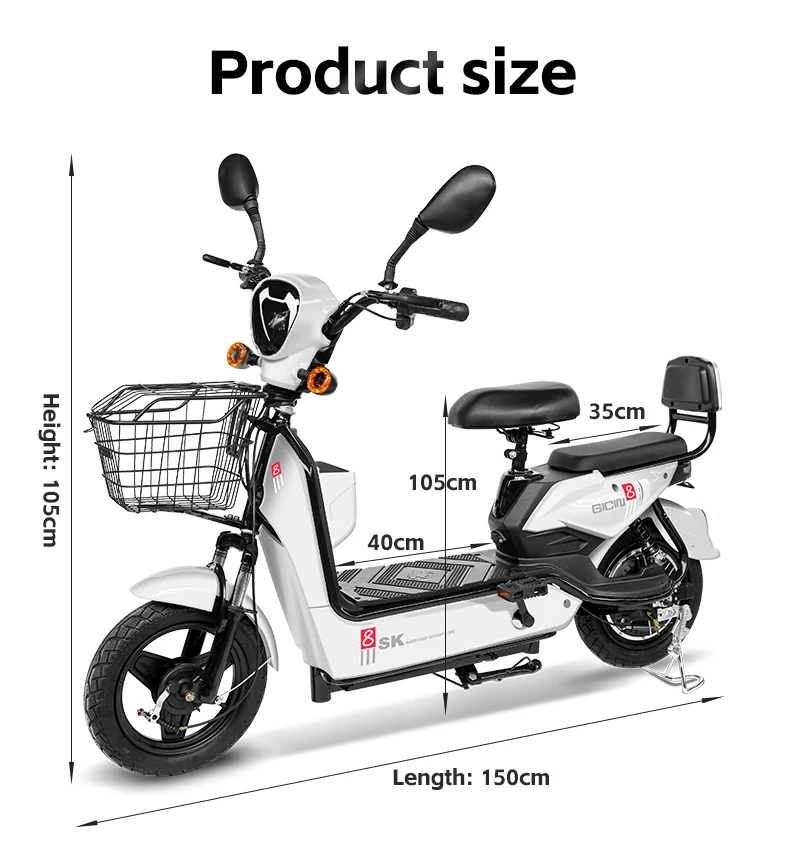 Фото Электровелосипед Linyi Factory Classic 48В 350Вт 500Вт, 3-скоростной, винтажный электровелосипед для взрослых, для городской езды. №2