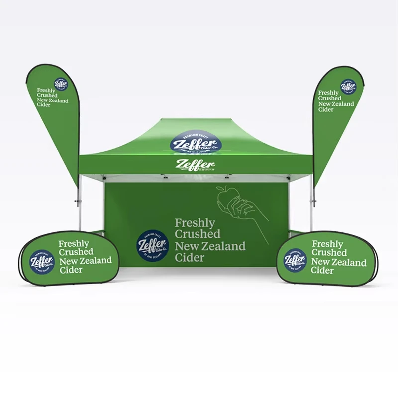 Торговая выставка экономичная палатка алюминиевая рекламная с логотипом