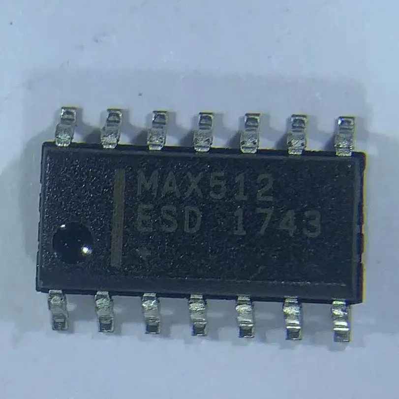 

MAX512ESD + SOIC-14 5 шт./партия, MAX512ESD цифро-аналоговый преобразователь chip DAC, трансивер, новый оригинальный запас