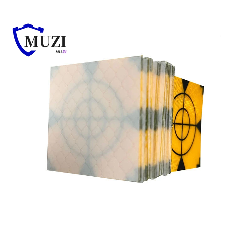 Светоотражающий лист для отображения географии желтые треугольные