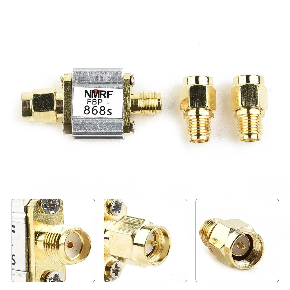 

Adapter 868mhz Filter Sma To Rpsma 866~870MHz Bidirectional Durable FBP-868s For LoRa LoRaWAN Helium High Quality