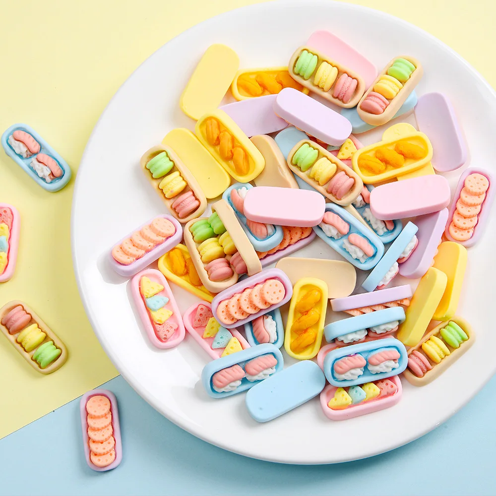 

Статуэтки суши-лосося из смолы, 10 шт.