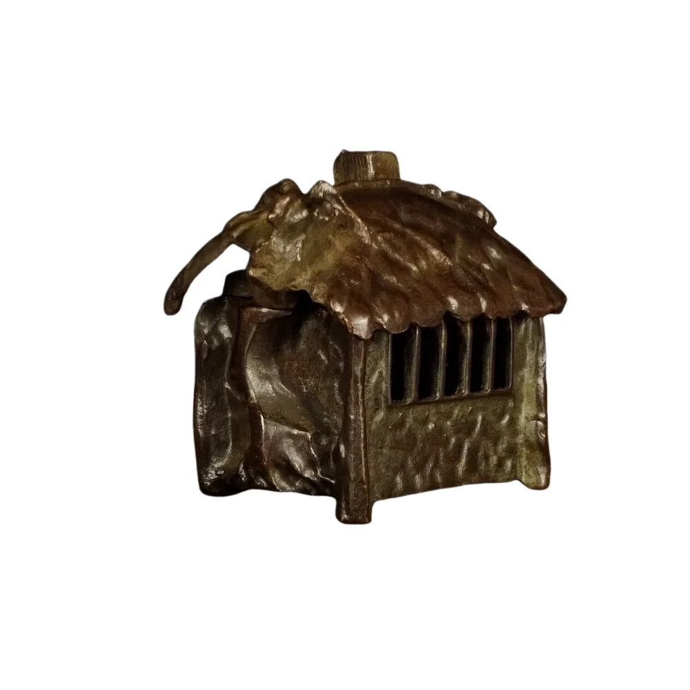 Античная бронзовая курильница для деревьев