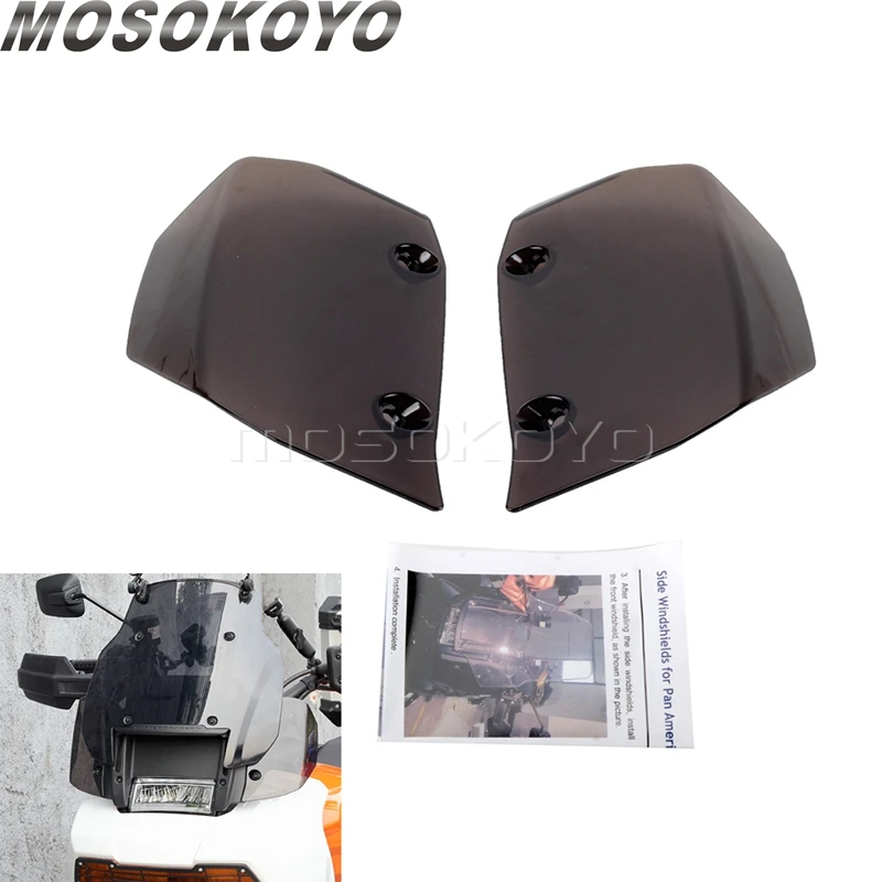 

Боковое расширенное лобовое стекло мотоцикла для Pan America 1250 S RA1250 RA1250S PanAmerica 1250 CVO, ветровое стекло RA 1250S 2021-2024