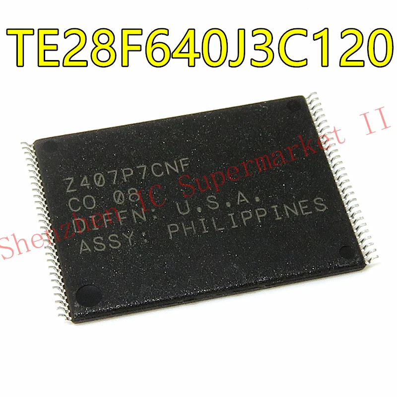 

Новый и оригинальный TE28F640J3C120 TE28F640J3C TE28F640 TSOP56