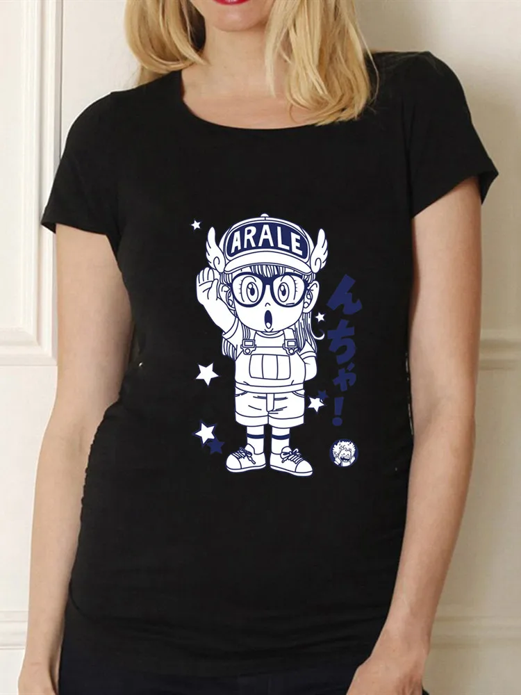 Футболка унисекс с японским аниме принтом Arale уличная одежда манга Повседневная