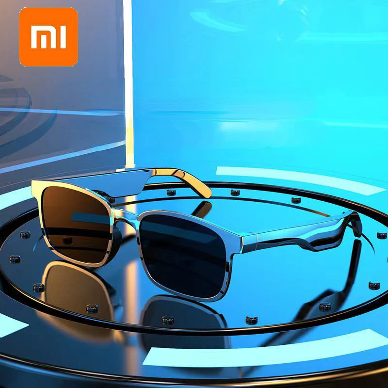 Смарт-очки Xiaomi солнцезащитные для вождения Bluetooth-очки поляризационные смарт-очки