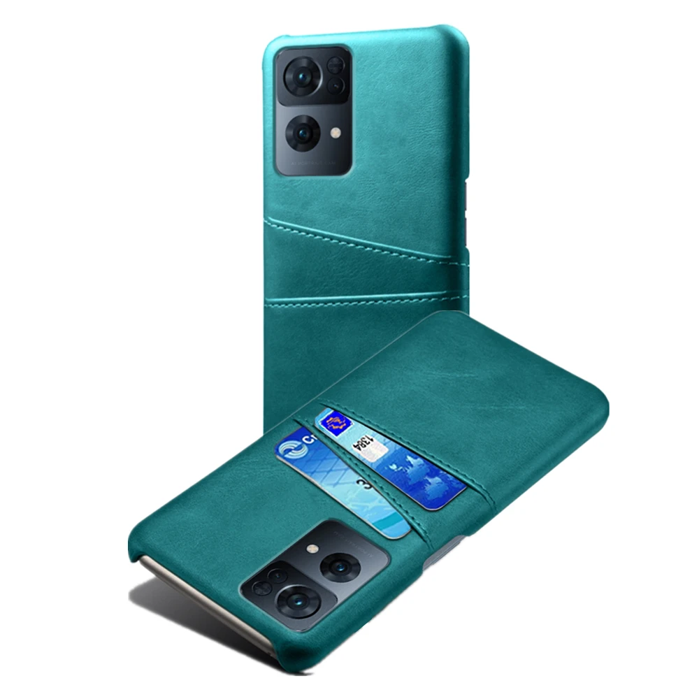 

For OPPO Reno 7 4 6 3 5 Pro Plus 5G Ace Funda Luxury PU Leather Card Slots Cover For OPPO Reno4 Lite SE Reno2 F Reno5 K Z Case